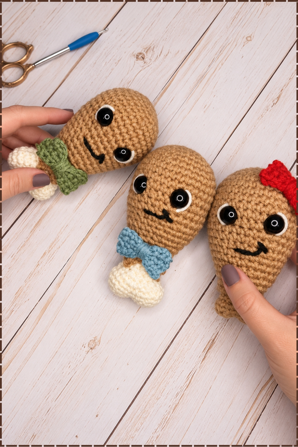 Chunky Turkey Leg Crochet Pattern