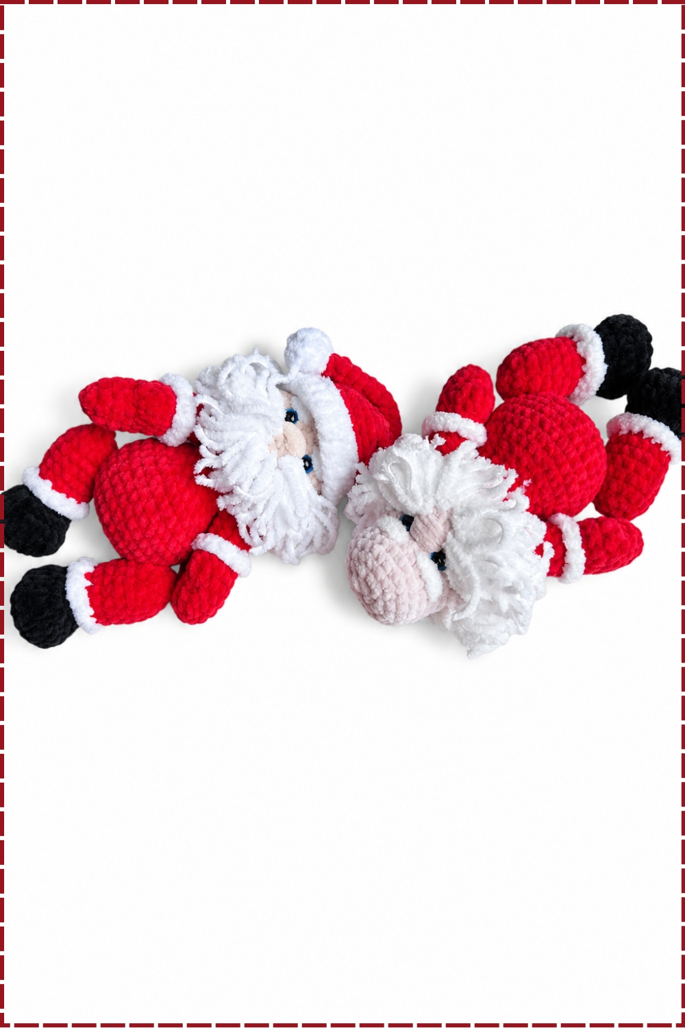 Classic Bearded Crochet Santa Claus Pattern