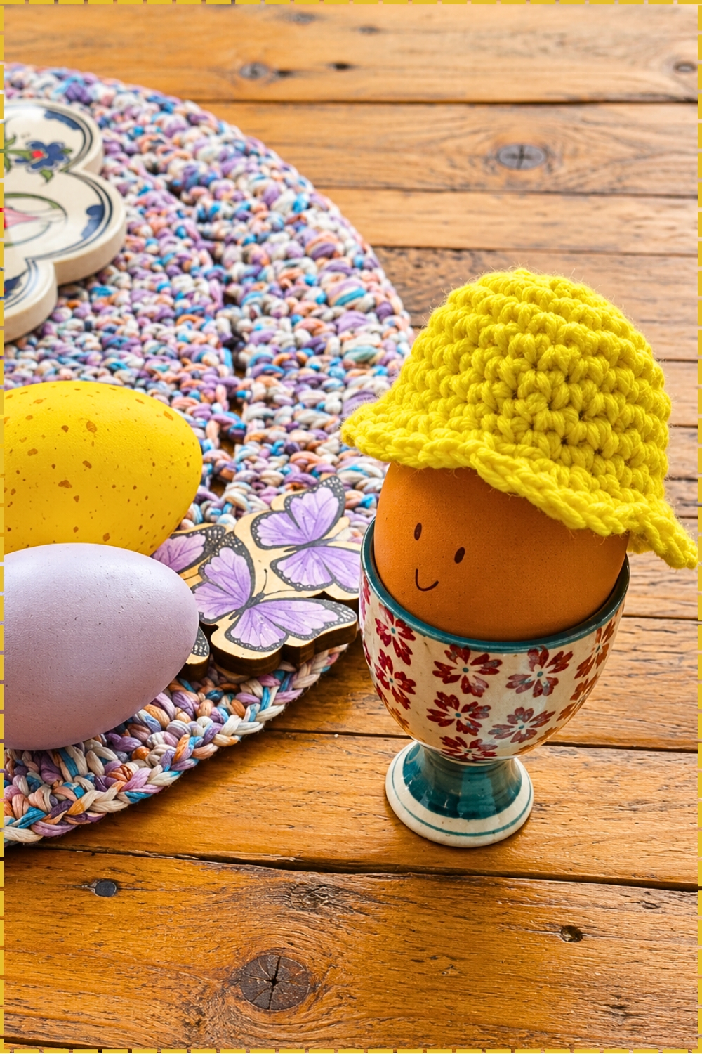 Classic Easter Egg Cosy Quick And Easy Beginner Friendly Crochet Pattern