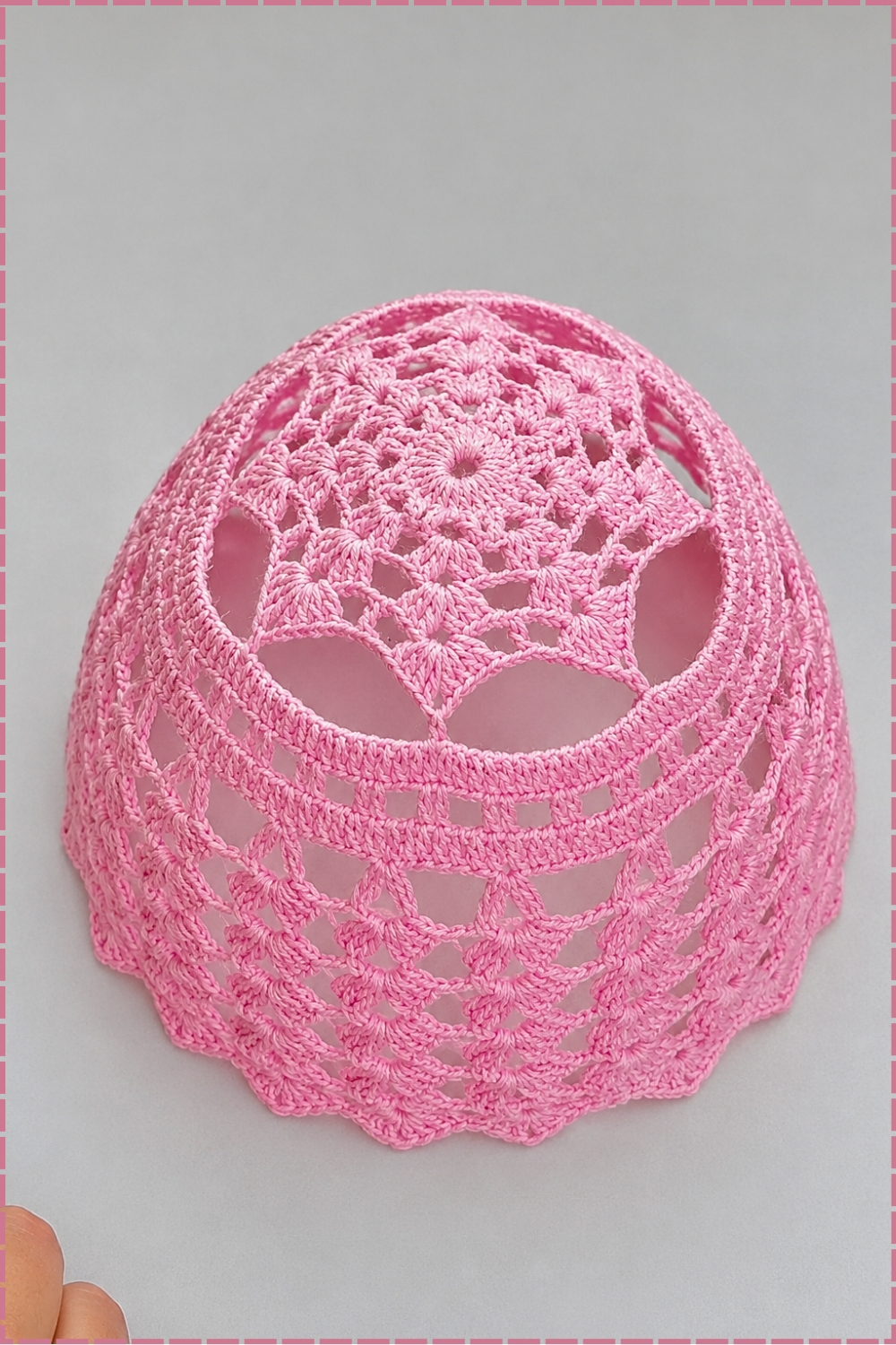 Colorful Easy Crochet Lampshade