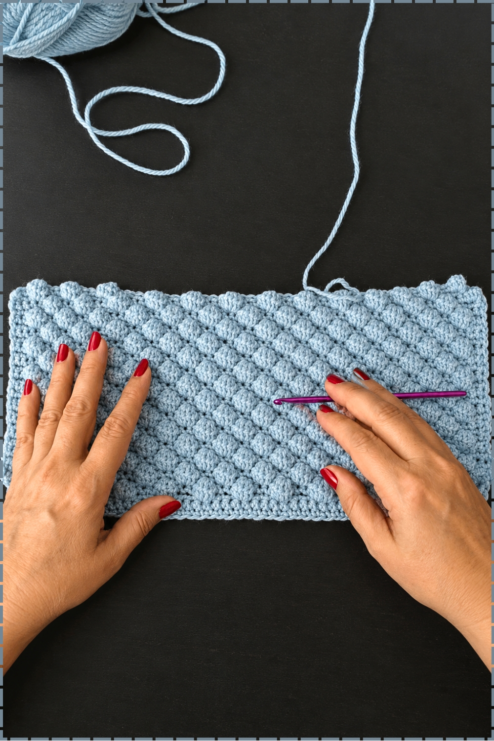 Cozy Crochet Bobble Blanket Pattern