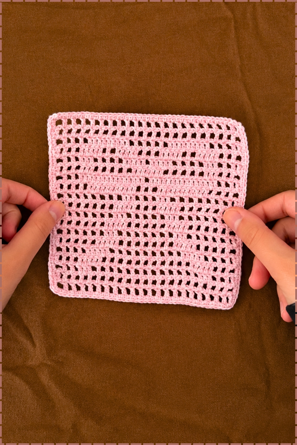 Crisp Filet Crochet Bow Tutorial Row by Row