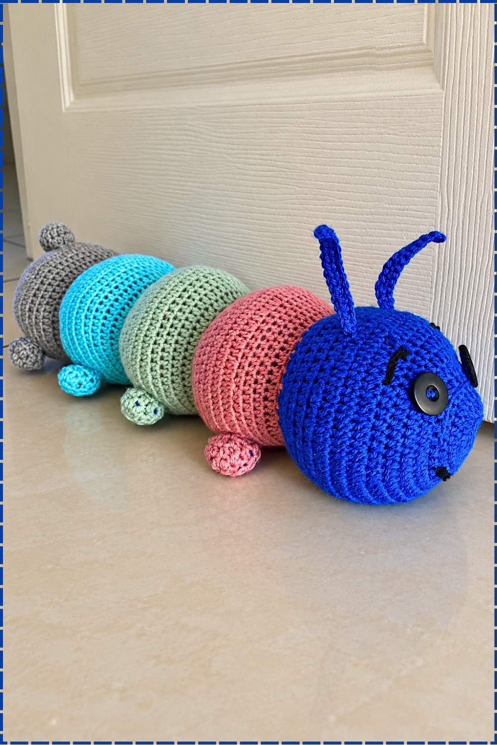 Crochet A Cuddly Doorstop Plushie