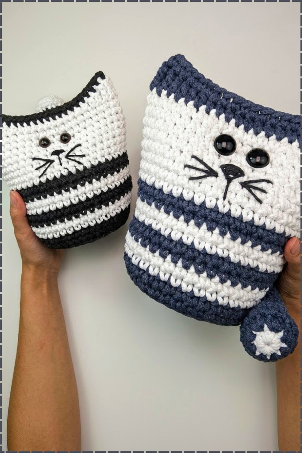 Crochet A Funny Chubby Cat And Make Your Own Doorstop Easily