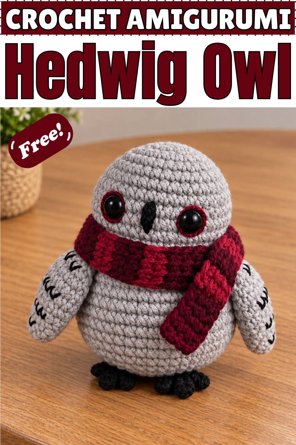 Crochet Amigurumi Hedwig Owl