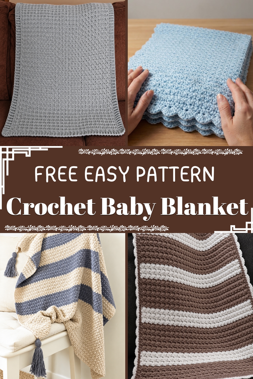 Crochet Baby Blanket FREE EASY PATTERN