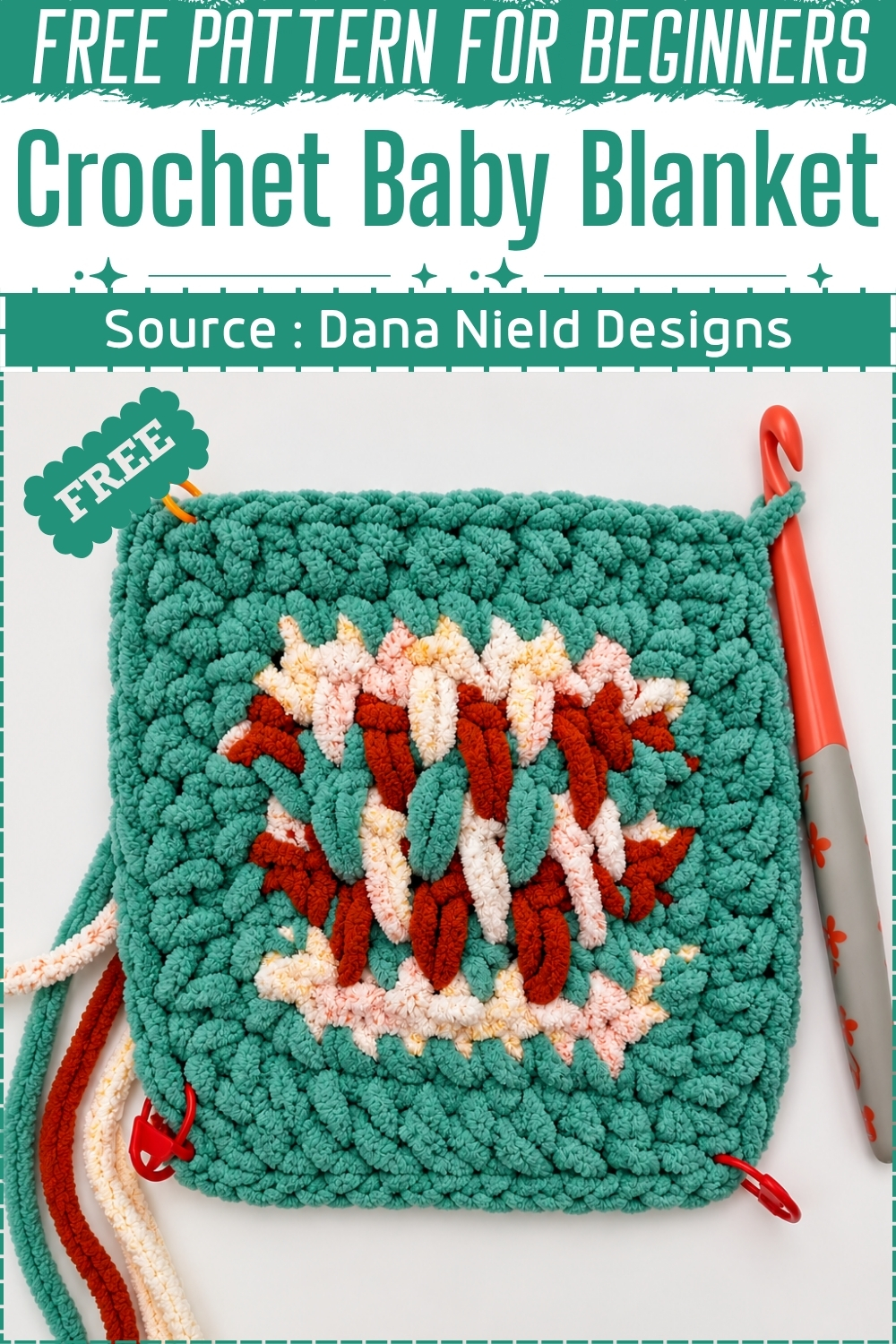 Crochet Baby Blanket Tutorial