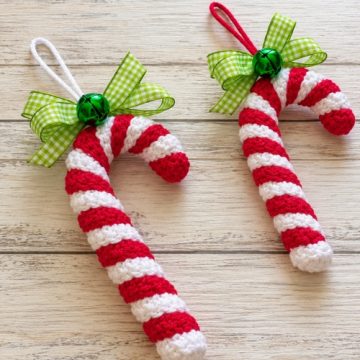 Crochet Candy Cane