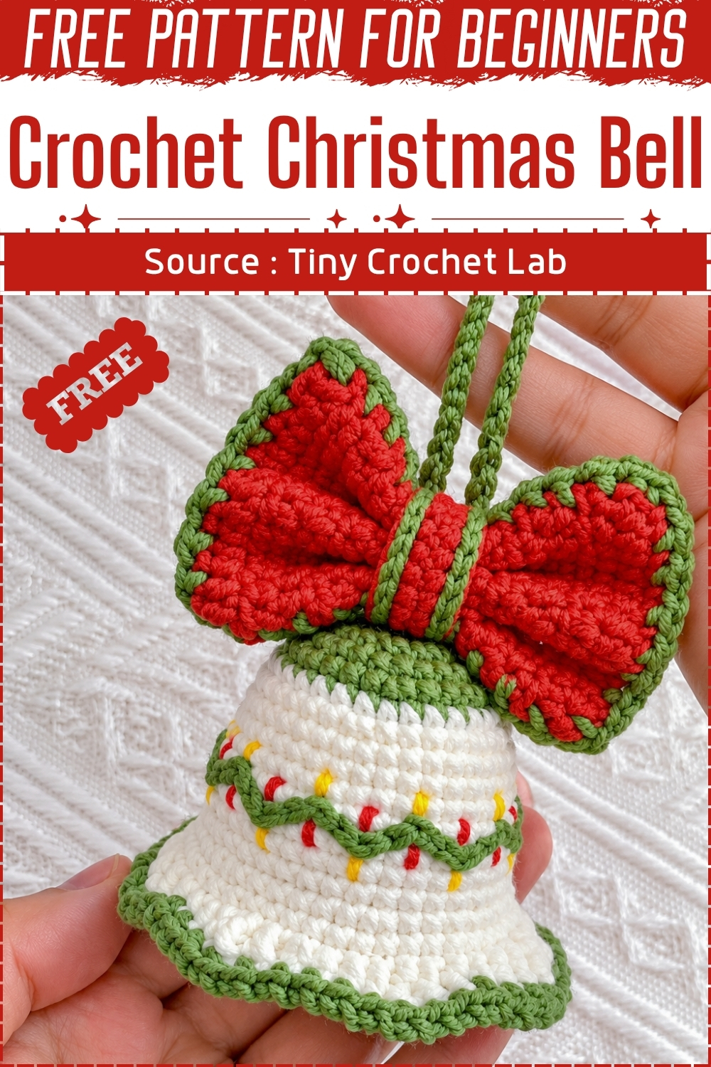 Crochet Christmas Bell