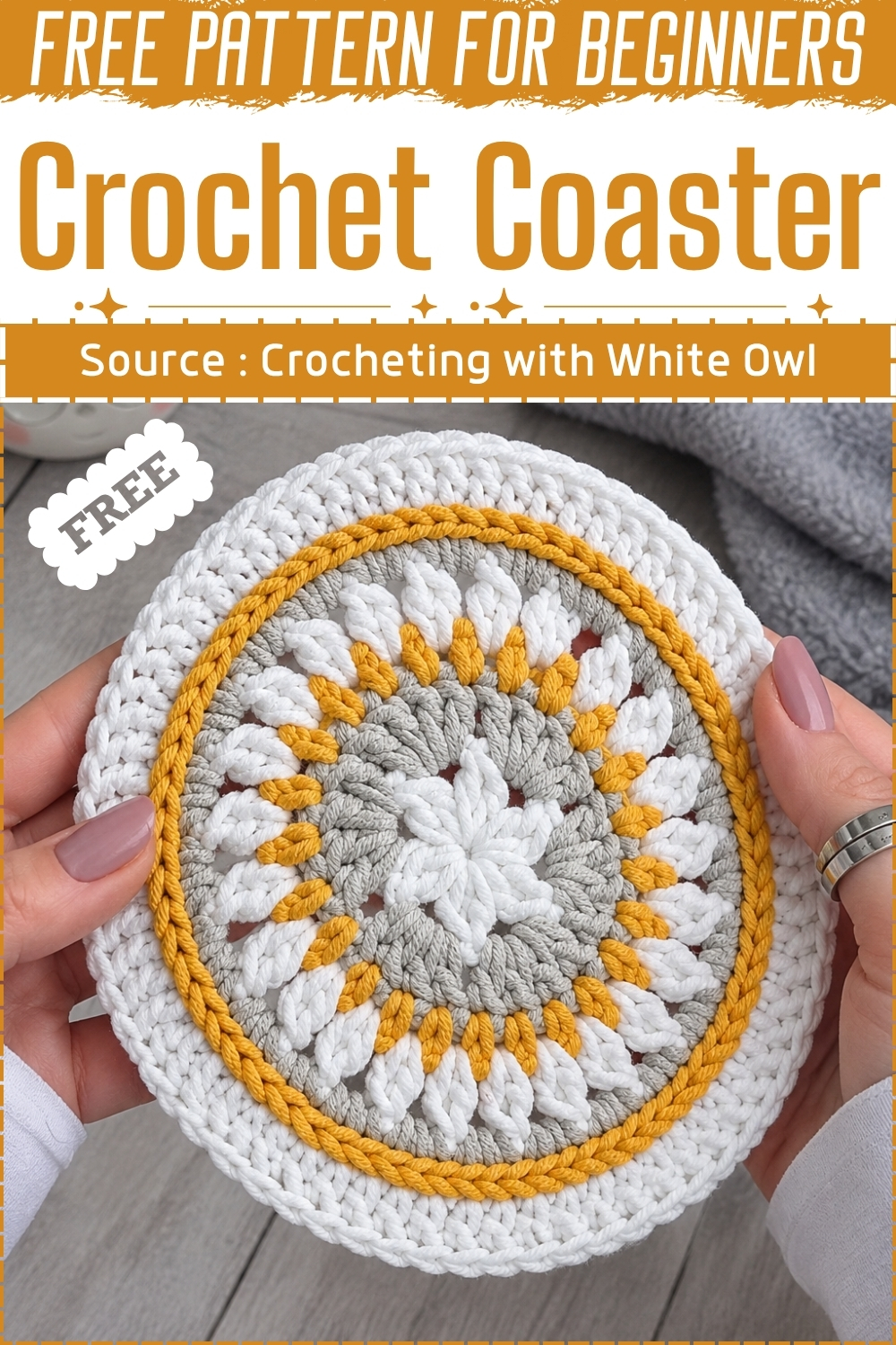 Crochet Coaster