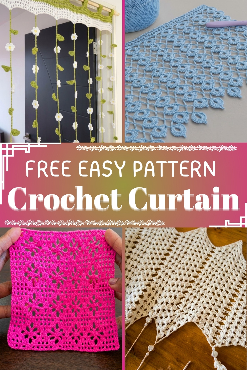 Crochet Curtain