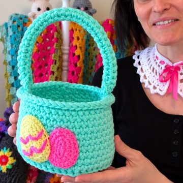 Crochet Easter Basket