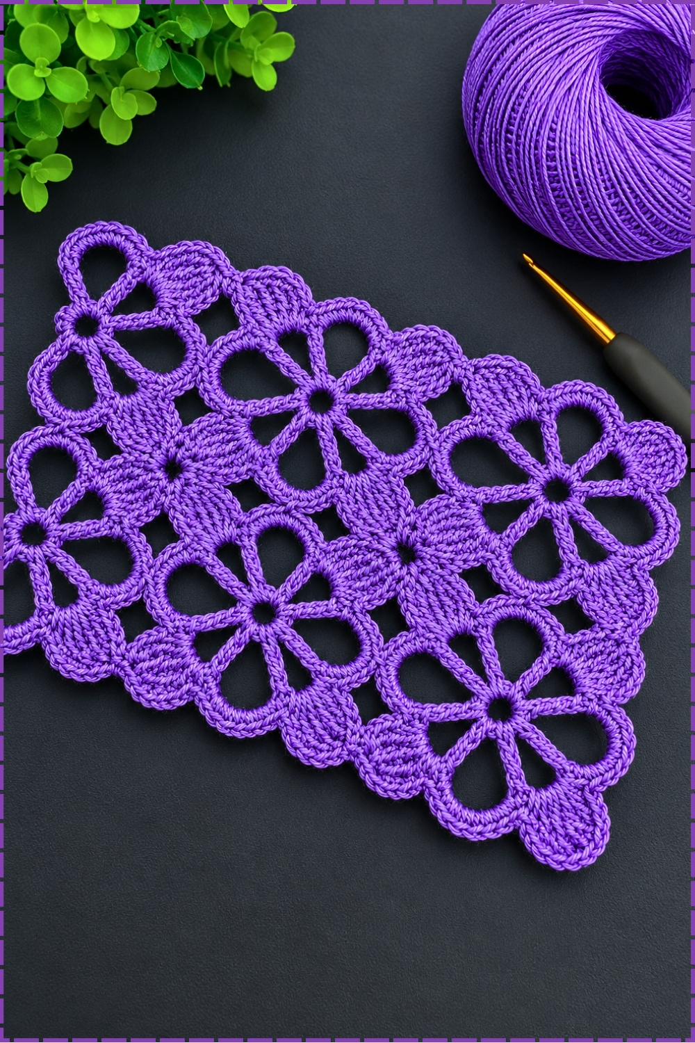 Crochet Flower Pattern Is Absolutely Beautiful