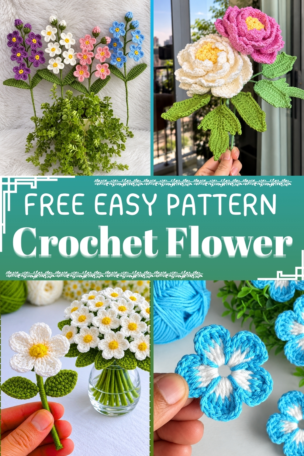 Crochet Flower Patterns