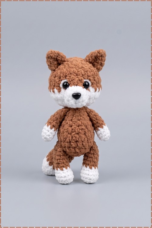 Crochet Fox Amigurumi 3