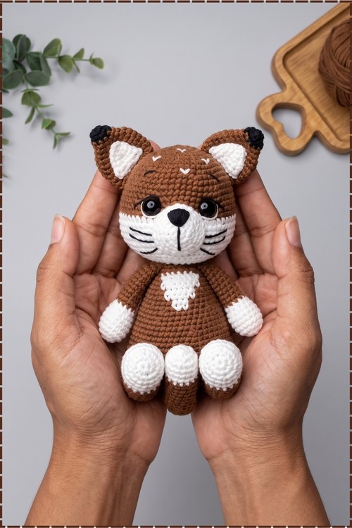 Crochet Fox Doll Amigurumi 2