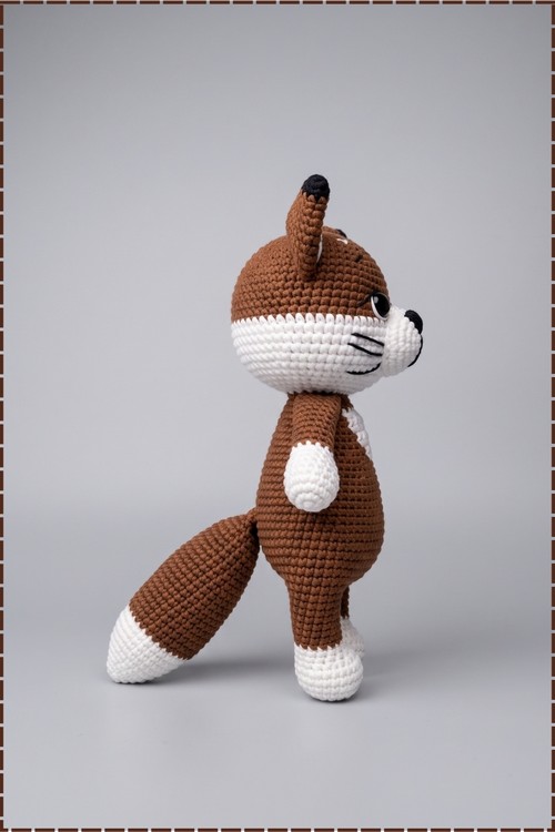 Crochet Fox Doll Amigurumi 3