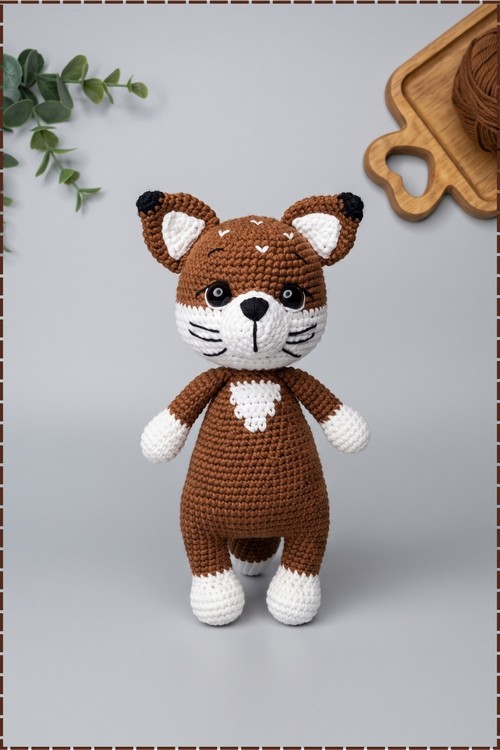 Crochet Fox Doll Amigurumi 4
