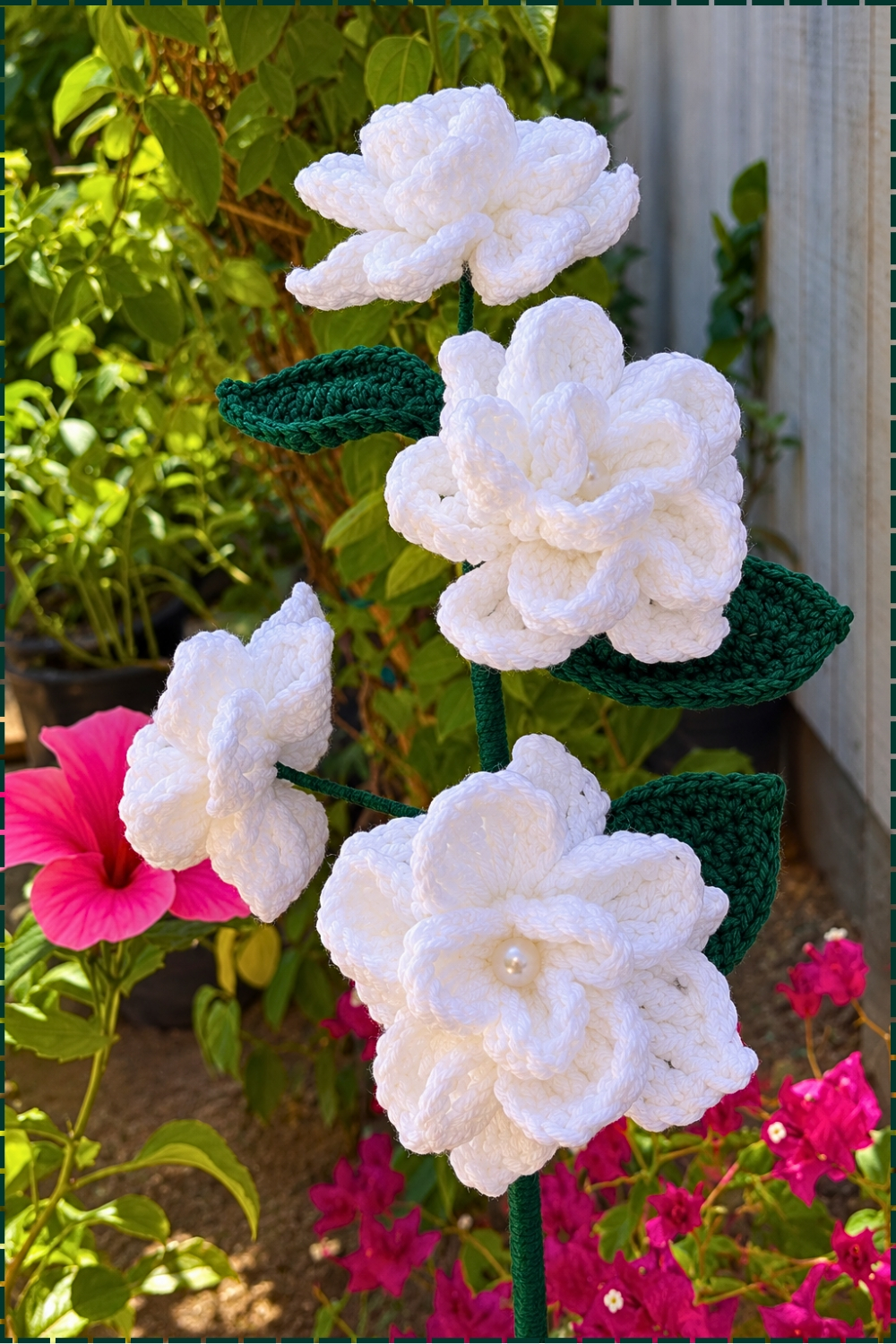 Crochet Gardenias Tutorial
