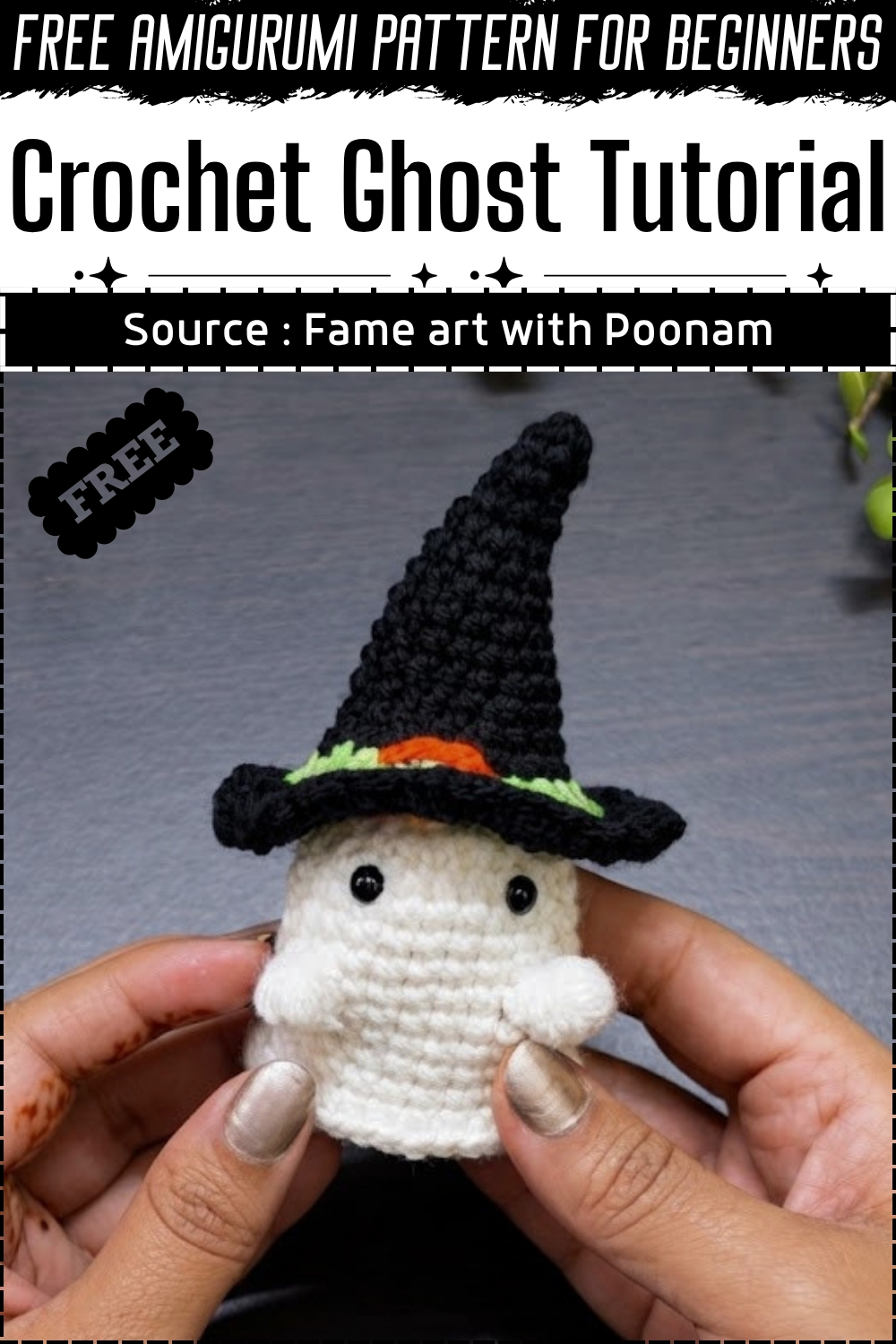 Crochet Ghost Tutorial