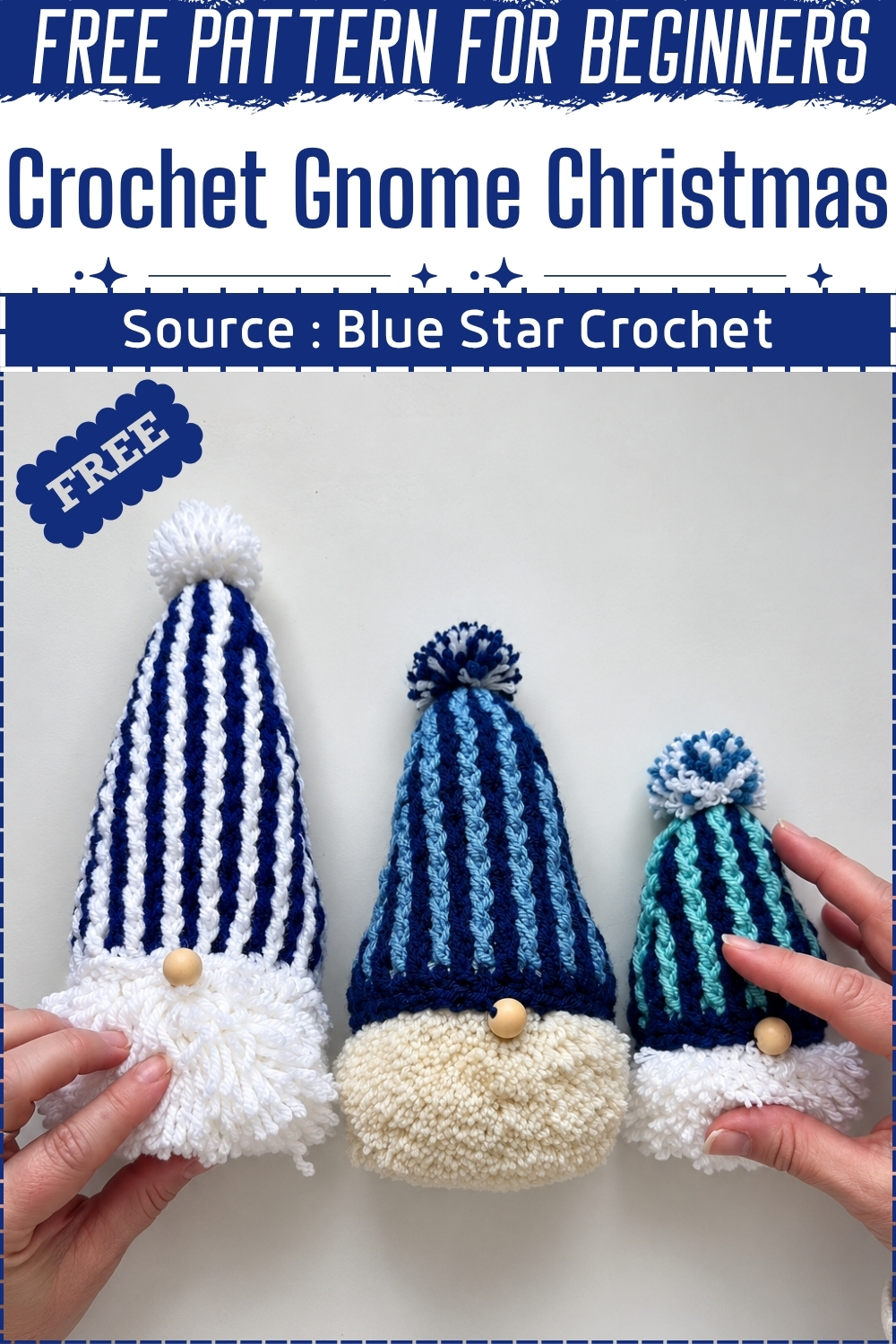 Crochet Gnome Christmas