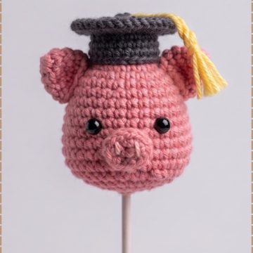 Crochet Graduation Hat 1
