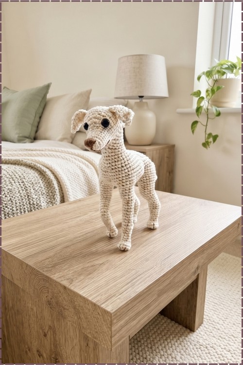 Crochet Greyhound Amigurumi 1