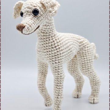 Crochet Greyhound Amigurumi 2