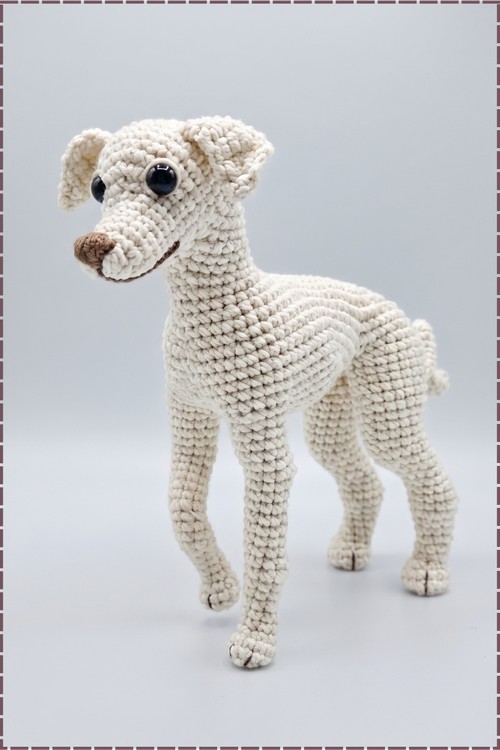 Crochet Greyhound Amigurumi 2