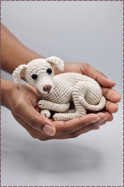 Crochet Greyhound Amigurumi 4