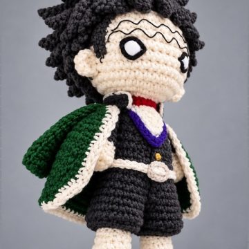 Crochet Grumpy Turnip Plushie 2