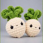 Crochet Grumpy Turnip Plushie 4
