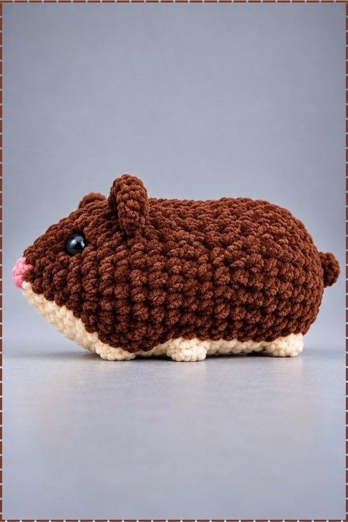 Crochet Hamster Plush 1