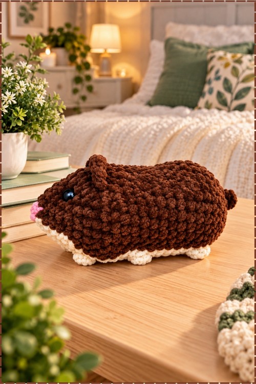 Crochet Hamster Plush 4