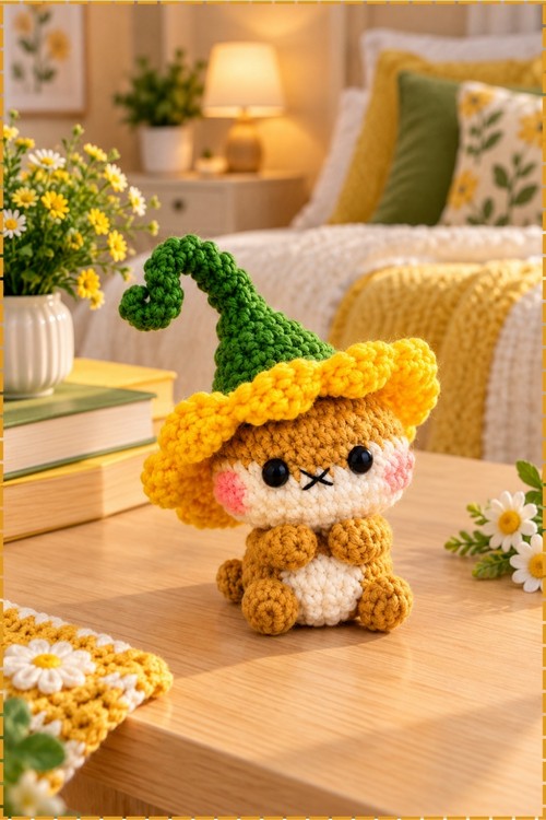Crochet Hamster Wearing Amigurumi 2