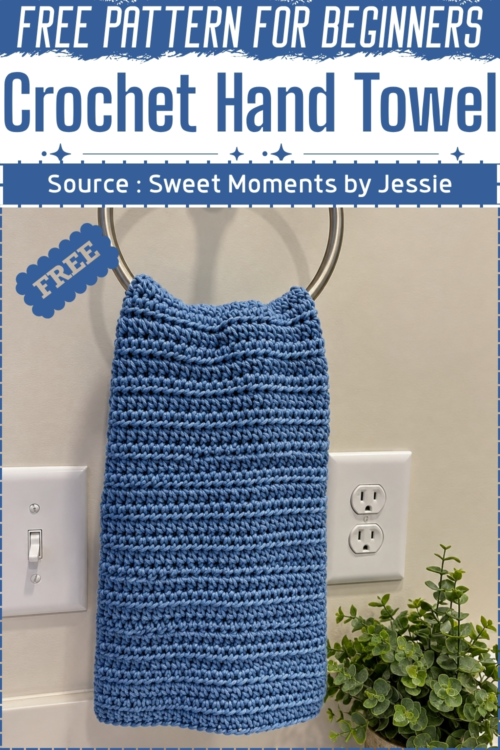 Crochet Hand Towel