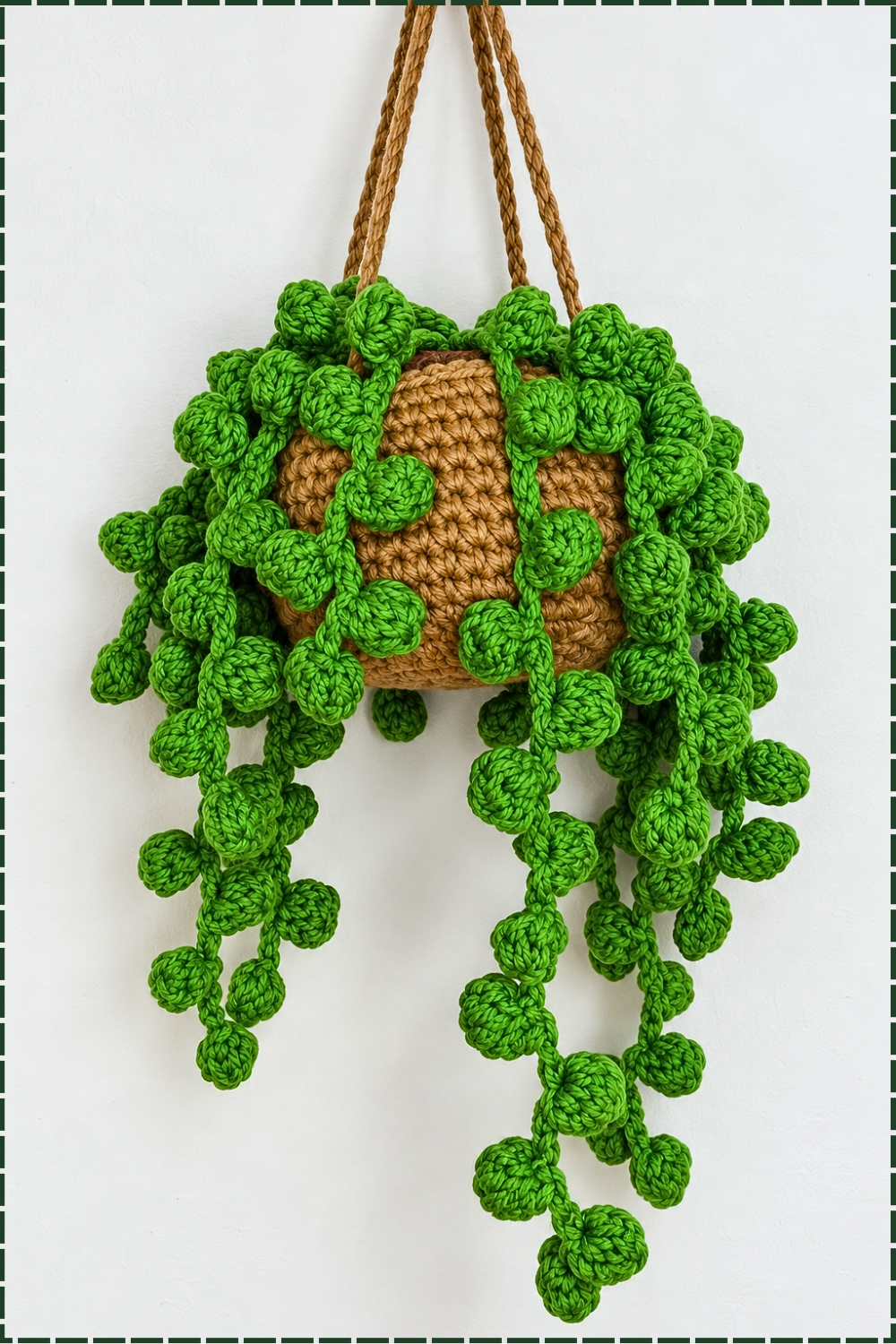 Crochet Hanging Plant Pot