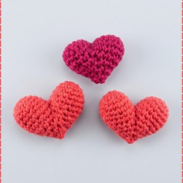 Crochet Heart Amigurumi 1