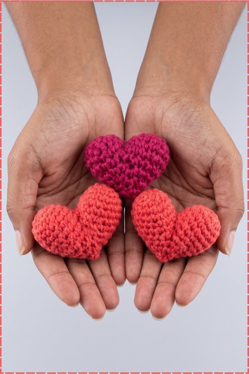 Crochet Heart Amigurumi 3