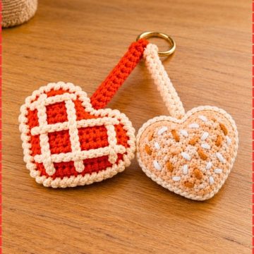 Crochet Heart Shaped Foods Amigurumi 1