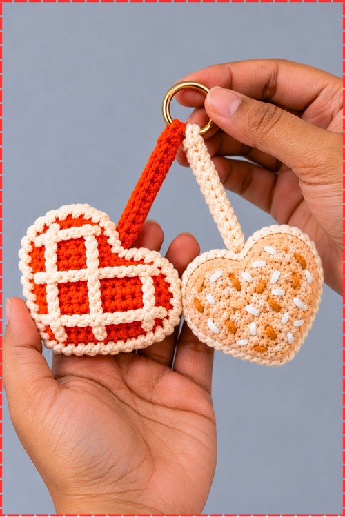 Crochet Heart Shaped Foods Amigurumi 4