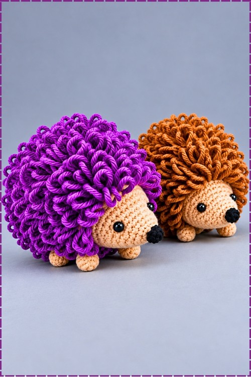 Crochet Hedgehog 2