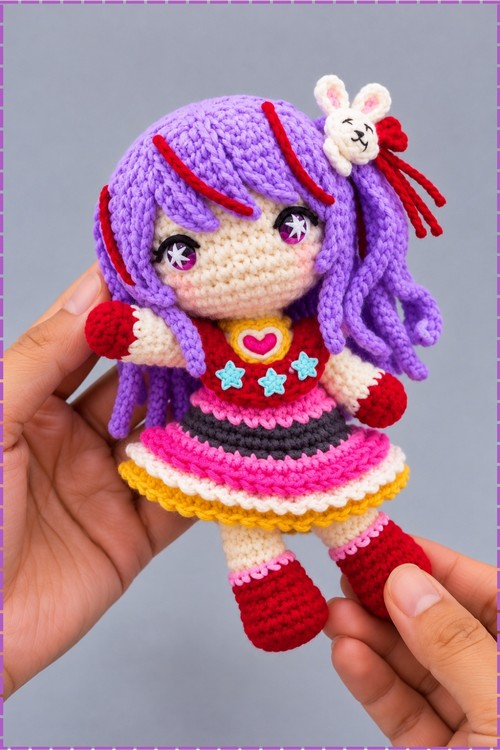 Crochet Hoshino Doll Amigurumi 1