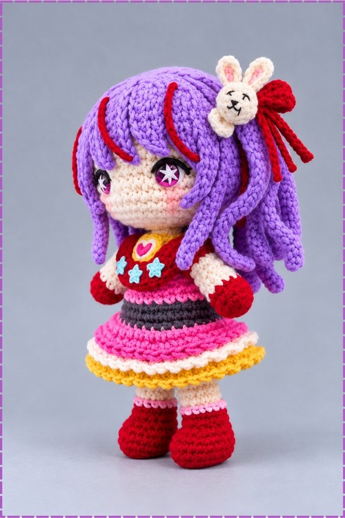 Crochet Hoshino Doll Amigurumi 2