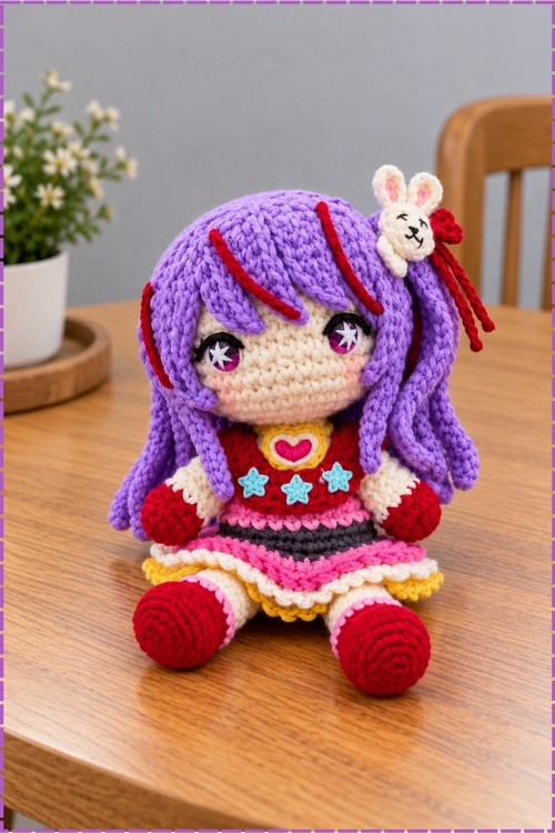 Crochet Hoshino Doll Amigurumi 4