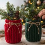 Crochet Jar Cover