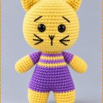 Crochet Kitty Cat Amigurumi Doll 1
