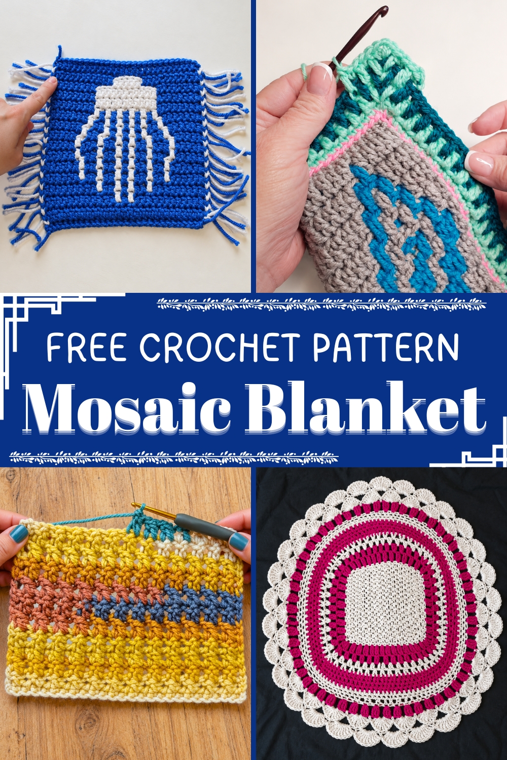 Crochet Mosaic Blanket