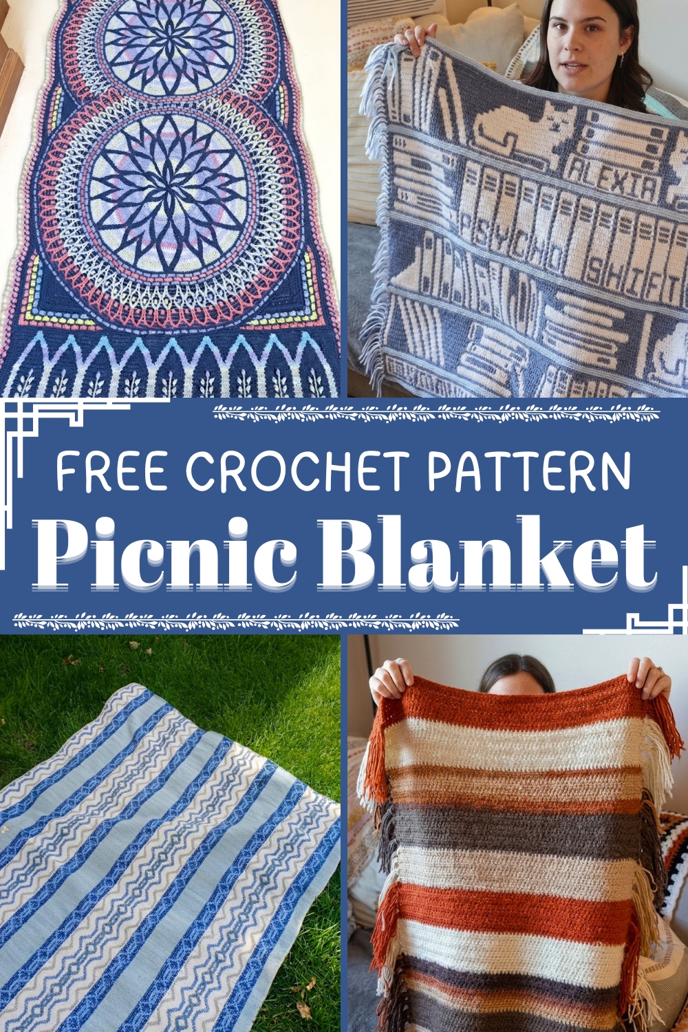 Crochet Picnic Blanket
