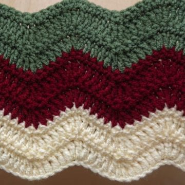 Crochet Ripple Blanket